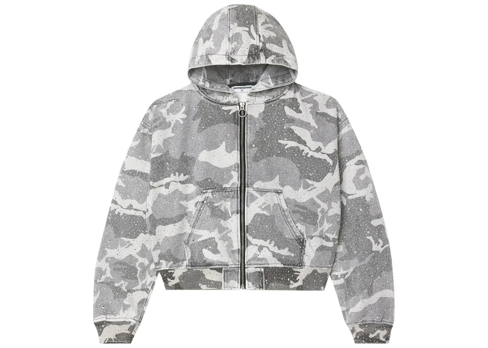 Winter Crystal Camo Work Jacket Washed/White/Camo